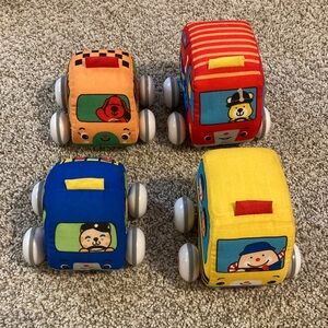Melissa and Doug Soft Toy Cars Set